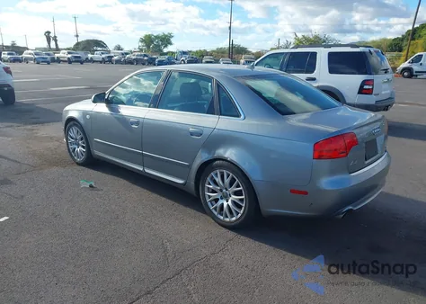 2008 Audi A4 2.0T/2.0T Special Edition from USA, damaged, VIN WAUDF78E78A149727